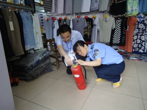 铜陵文明网:铜陵社区开展消防器具安全