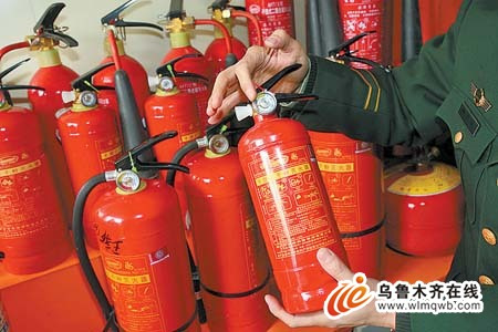 乌鲁木齐消防器材销售市场:送检产品 偷梁
