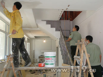 影楼违规装修无消防器材 四平消防查封责