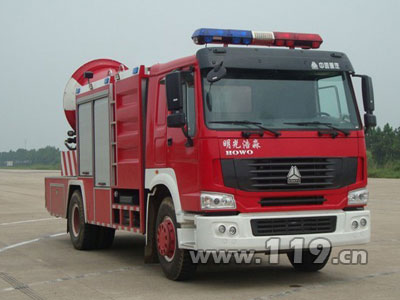 消防车-排烟消防车,防排烟设备,消防器材